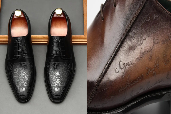 鞋面鞋材辅料雕花设备—鞋材激光雕刻机