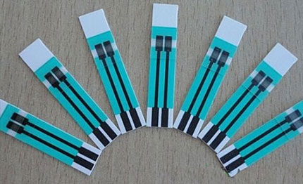 血糖试纸切割（打标）划线—紫外激光打标机