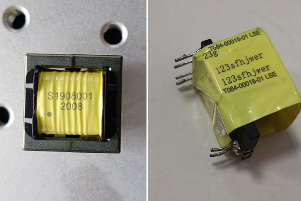 变压器激光打标机，喷码新工艺