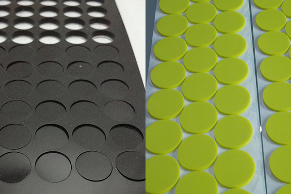 家具脚垫防滑静音垫片激光切割工艺