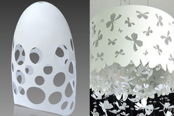 灯罩激光切割机，灯具切割镂空新工艺