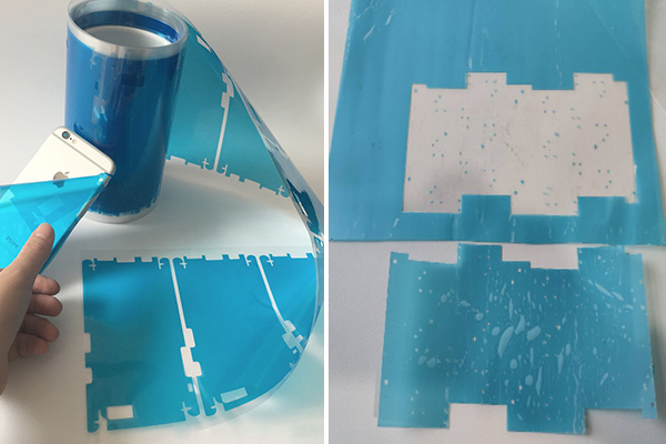 PET蓝膜专用切割设备—蓝膜保护膜激光切割机