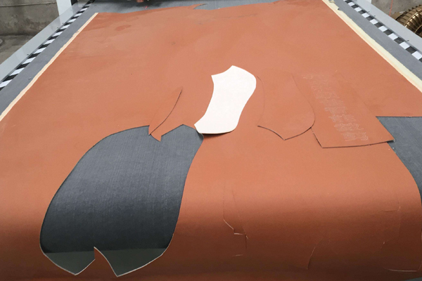 沙发纺织面料裁剪设备—布料激光裁床