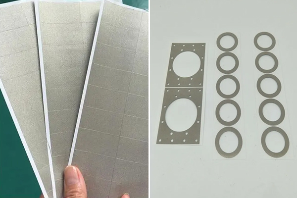 EMI电池屏蔽材料激光切割机