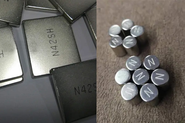 磁性(永磁)材料激光打标镭雕工艺