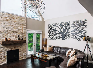 激光切割金属墙饰，开启墙面新“饰”界