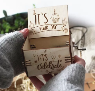 激光雕刻音乐盒 帮您开启记忆深处的大门