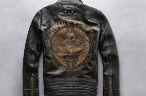 激光打标皮夹克，帅气与保暖共存