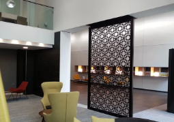 激光切割金属屏风  轻易实现空间的隔断