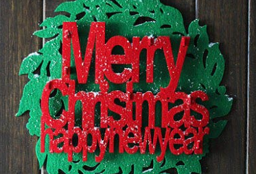 激光雕刻装饰品，这个圣诞节美美哒