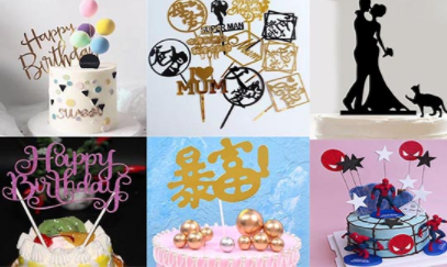 激光雕刻蛋糕插排，为您记录每一个重要时刻