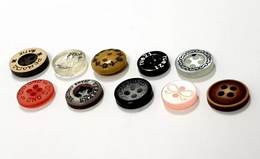 激光雕刻纽扣 细节成就完美