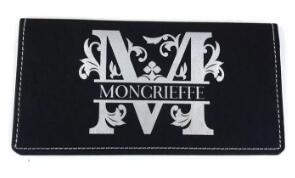 激光打标皮质钱包