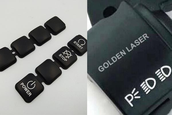 汽车按键内外饰镭雕，独具一格的激光之美