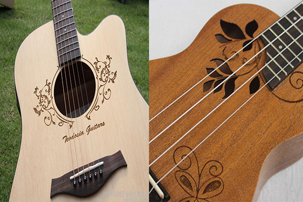 二氧化碳激光打标机，竹木乐器打标雕刻专用设备